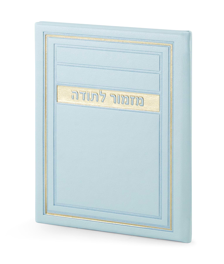 מזמור לתודה – דגם מיתר – מנטה