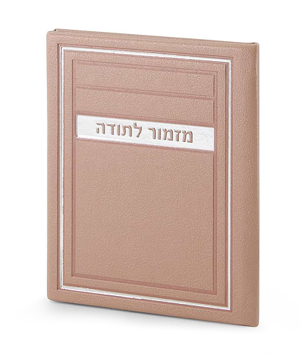 מזמור לתודה – דגם מיתר – לבן