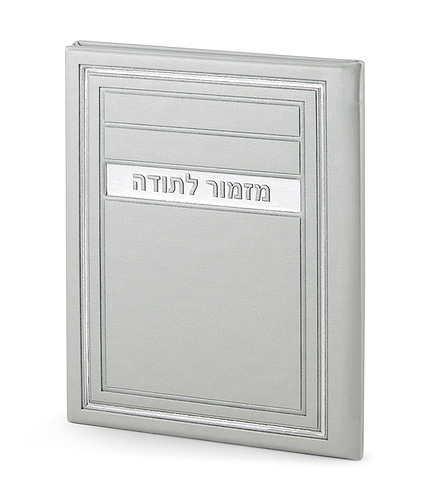 מזמור לתודה – דגם מיתר – אפור
