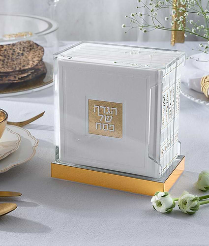 מעמד הגדות קריסטלי – נוסח אשכנז – לבן