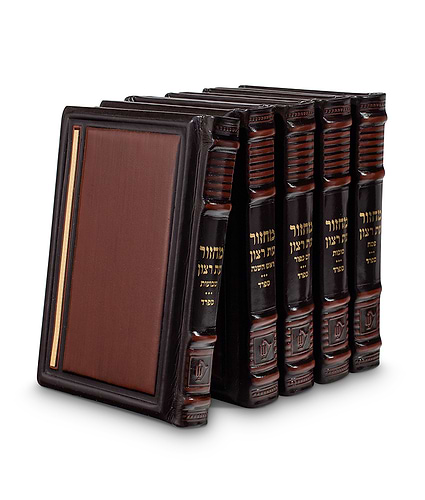 סט מחזורים עור אמיתי סדרת חן – נוסח ספרד – חום