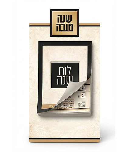 לוח שנה שבועי + מגנט