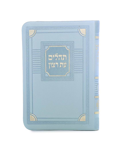 תהלים דמוי עור דגם פינות 8X12 – מנטה