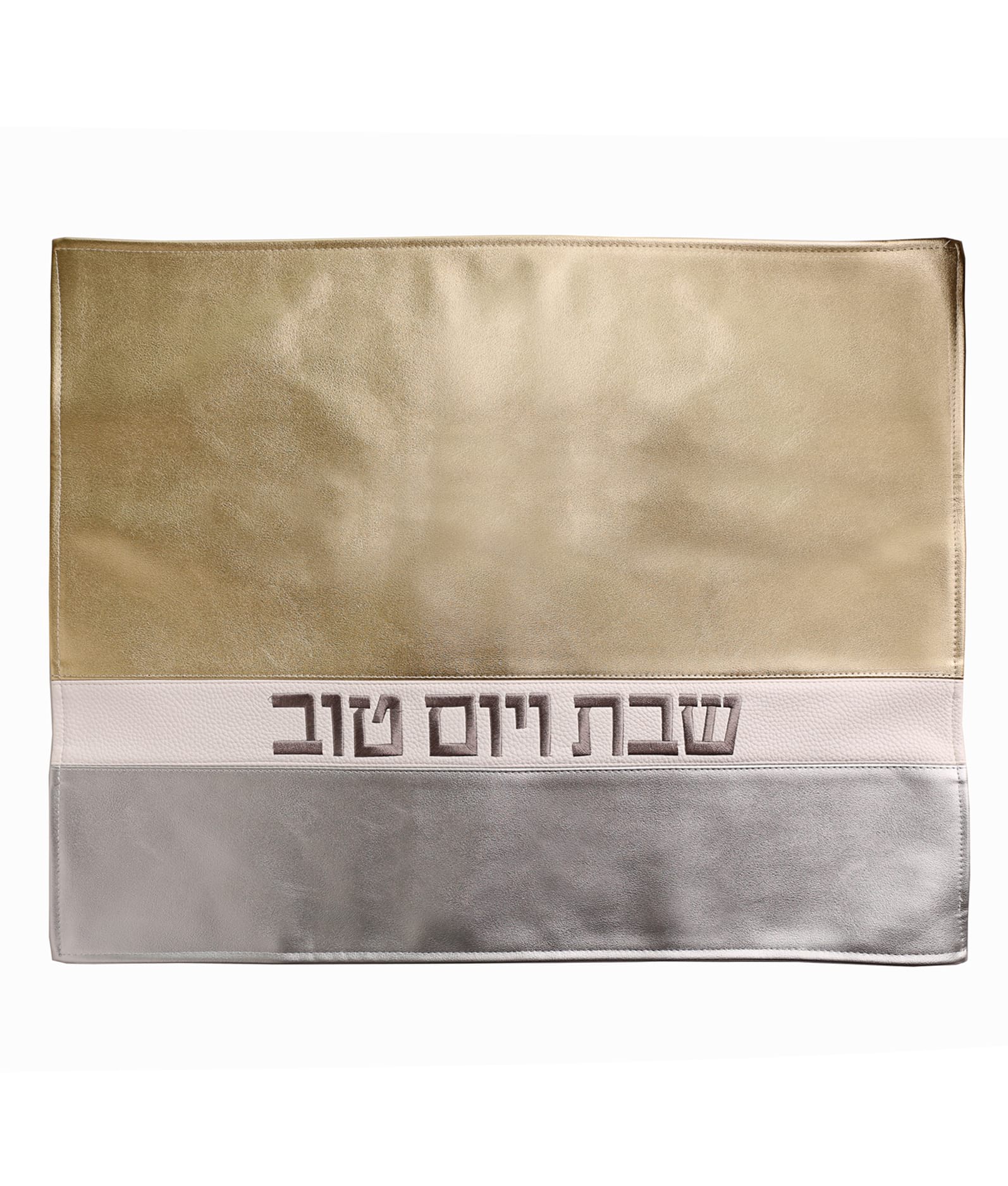 מפית לחלות דגם פסים – זהב