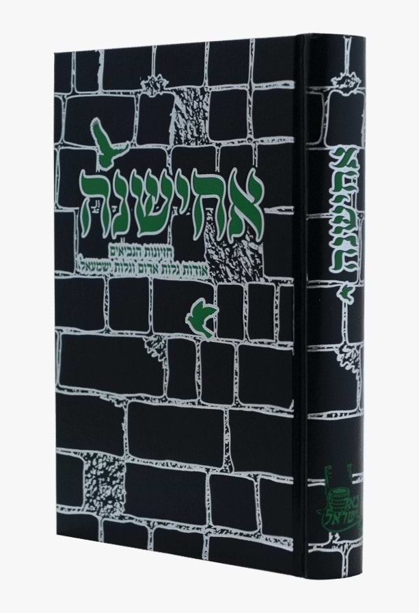 אחישנה - חובת האדם בעולמו / עוז והדר