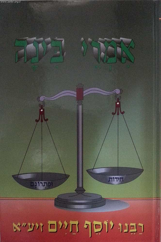 אמרי בינה / בן איש חי