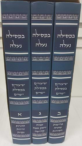 במסילה נעלה - שעורים במסילת ישרים ג' כרכים / הרב עמוס מימון