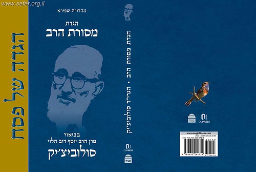 הגדת מסורת הרב / עם ביאור הרב יוסף דוב הלוי סולוביצ'יק