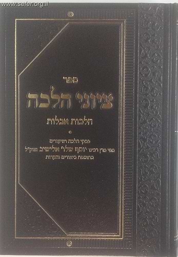 ציוני הלכה – אבלות / הרב בן ציון הכהן קוק