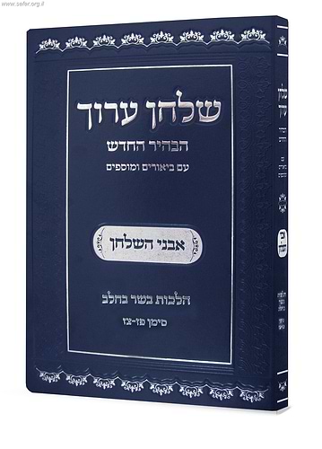 שולחן ערוך אבני השולחן - הלכות בשר בחלב