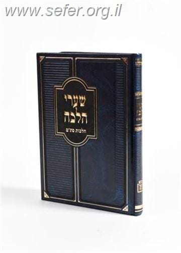 שערי הלכה - הלכות סת”ם / הרב יחיאל חזות