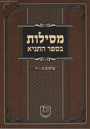 מסילות בספר התניא חלק א' / הרב פנחס פרידמן