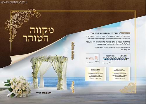 מקווה הטוהר / הרב אלדד דוידי