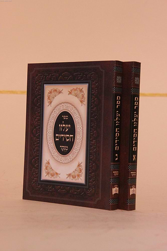 יעלזו חסידים מנוקד ב' כרכים - כיס