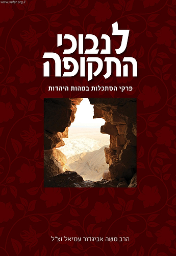 לנבוכי התקופה / הרב משה אביגדור עמיאל