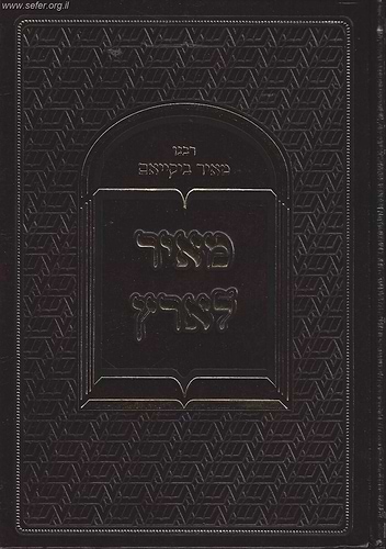 מאיר לארץ / ר' מאיר ביקייאם זצוק