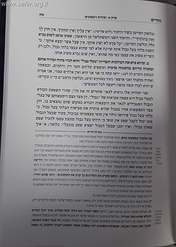 מבואות החיים - בהירות האמונה ע