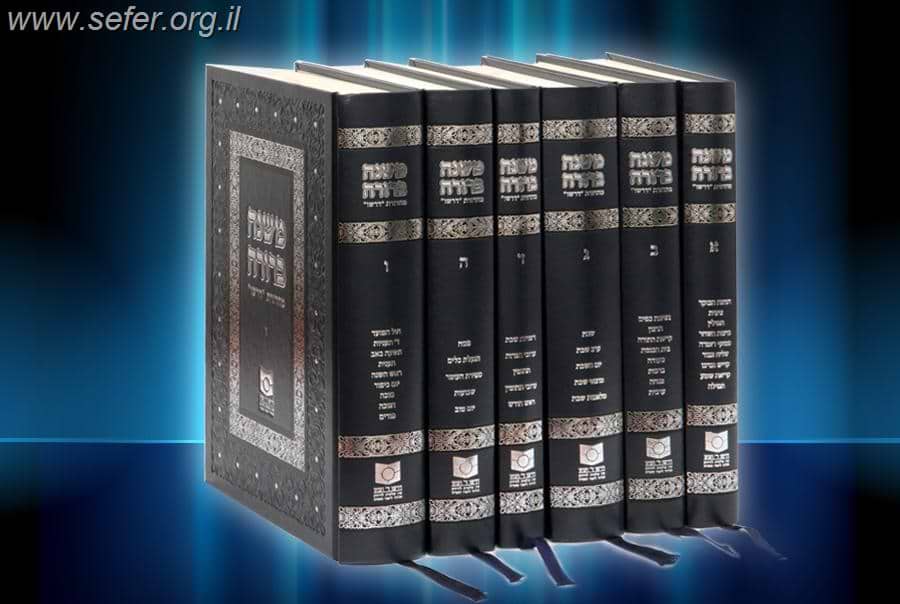 משנה ברורה דרשו ו