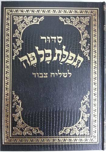 סידור תפילת כל פה לשליח ציבור - נוסח אשכנז