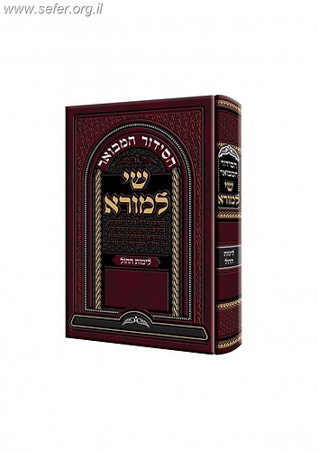 הסידור המבואר לימות החול - 
