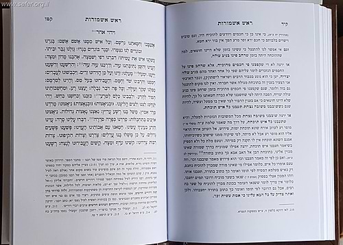 ראש אשמורות - פירוש סדר הסליחות לפי נוסח הספרדים הקדום