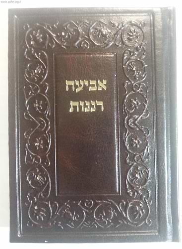 אביעה רננות דמוי עור - שירים ובקשות לשבתות חגים ושמחות