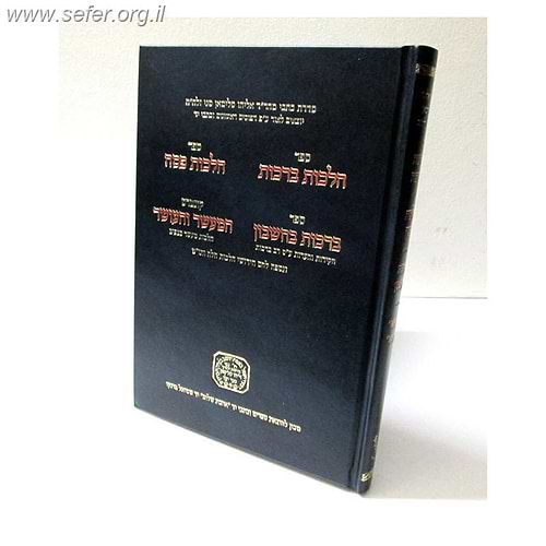 כתבים בהלכה / רבי אליהו סלימאן מני זצוק