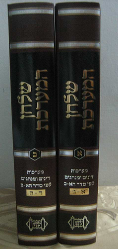שולחן המערכת+עין יצחק - הרב יצחק יוסף ה' כרכים