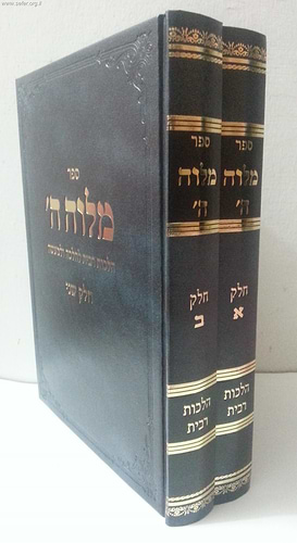מלוה ה' סט ב' כרכים / הרב משה לוי זצוק
