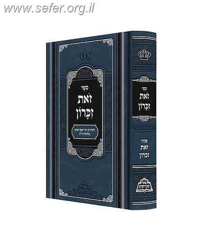 זאת זיכרון - פאר מקדושים / החוזה מלובלין
