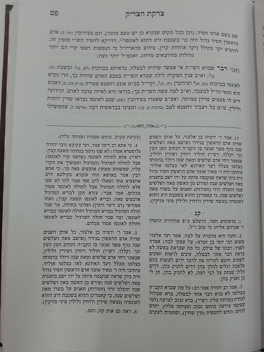 צדקת הצדיק המפואר עם מקורות וציונים