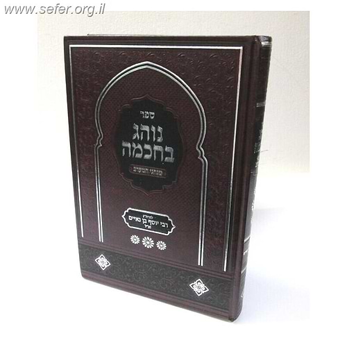 נוהג בחכמה / ר' יוסף בן נאיים