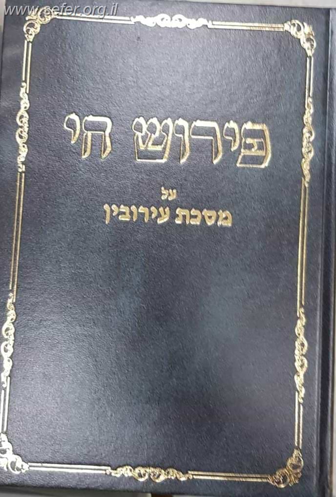 פירוש חי על מסכת עירובין - איורים ותרשימים