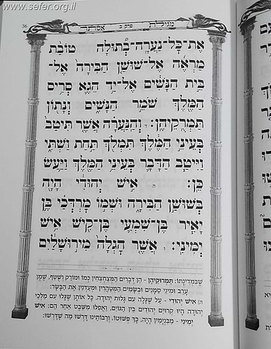 מגילת אסתר עם פירוש החיד''א - כולל פירוש רש