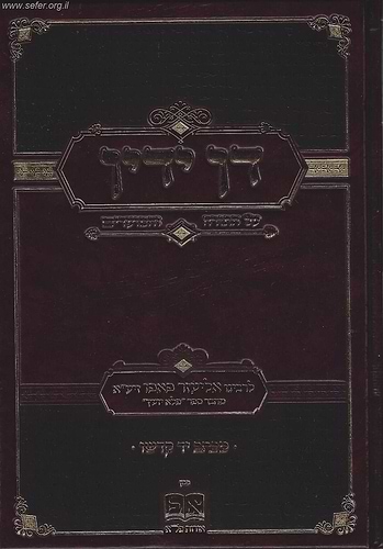 דן ידין על התורה והמועדים / ר' אליעזר פאפו