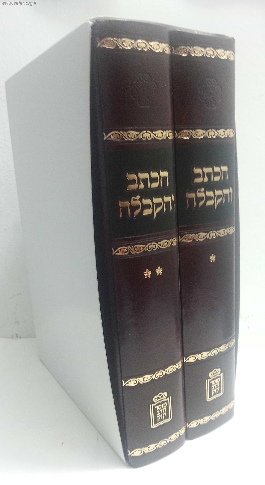 הכתב והקבלה על חמישה חומשי תורה ב