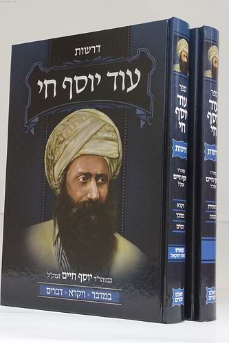 עוד יוסף חי - דרשות על התורה ב' כרכים