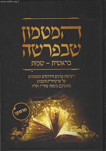 המטמון שבפרשה בראשית - שמות