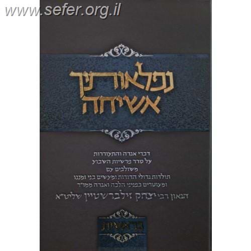 נפלאותיך אשיחה - בראשית / הרב יצחק זילברשטיין