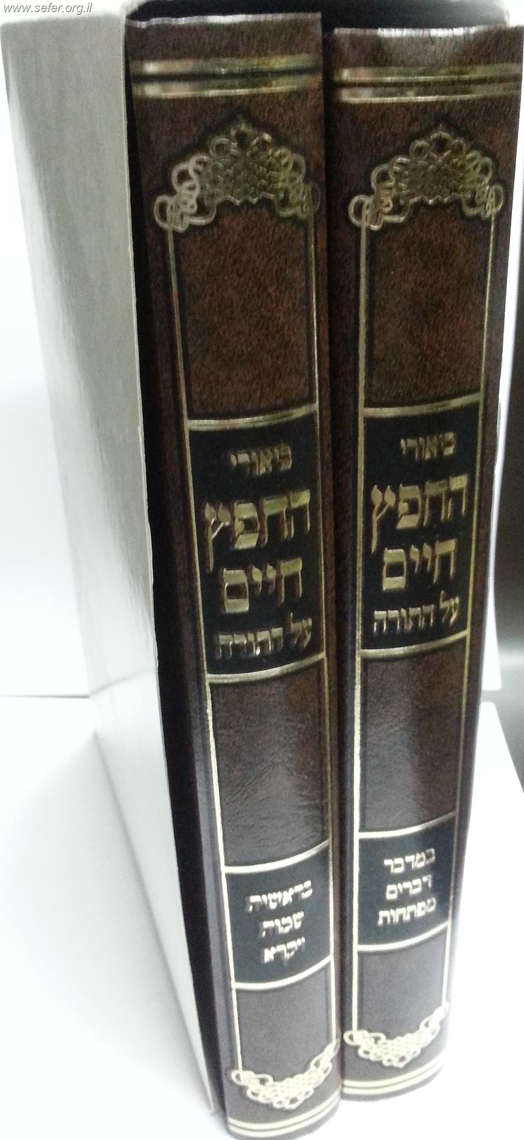 ביאורי החפץ חיים על התורה ב