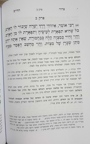 צרור החיים על פרקי אבות / ר' אברהם סבע