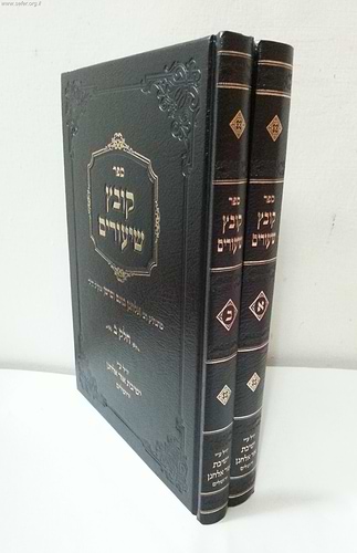 קובץ שיעורים ב' כרכים / ר' אלחנן וסרמן זצוק