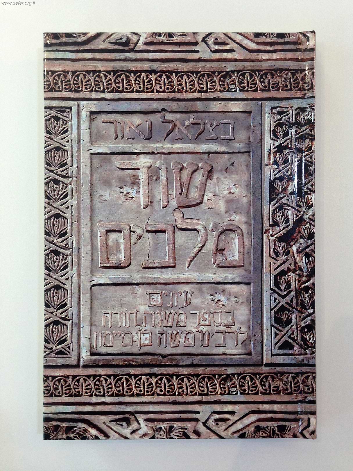 ספר שוד מלכים - עיונים בספר משנה תורה לרמב"ם / מכון רמח"ל