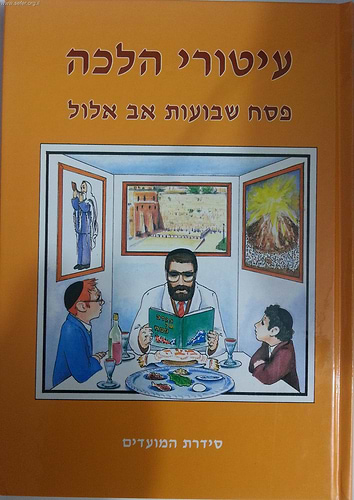 עיטורי הלכה - פסח,שבועות,אב, אלול / ר' זאב גרינולד