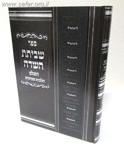 שביתת השדה - שביעית / ר' שניאור רווח