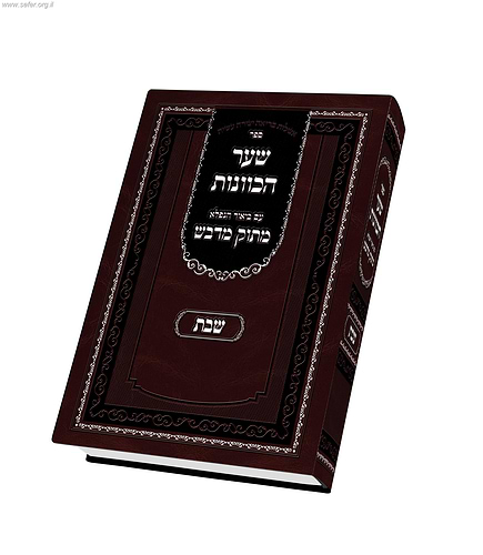 שער הכוונות עם פירוש מתוק מדבש - שבת א'