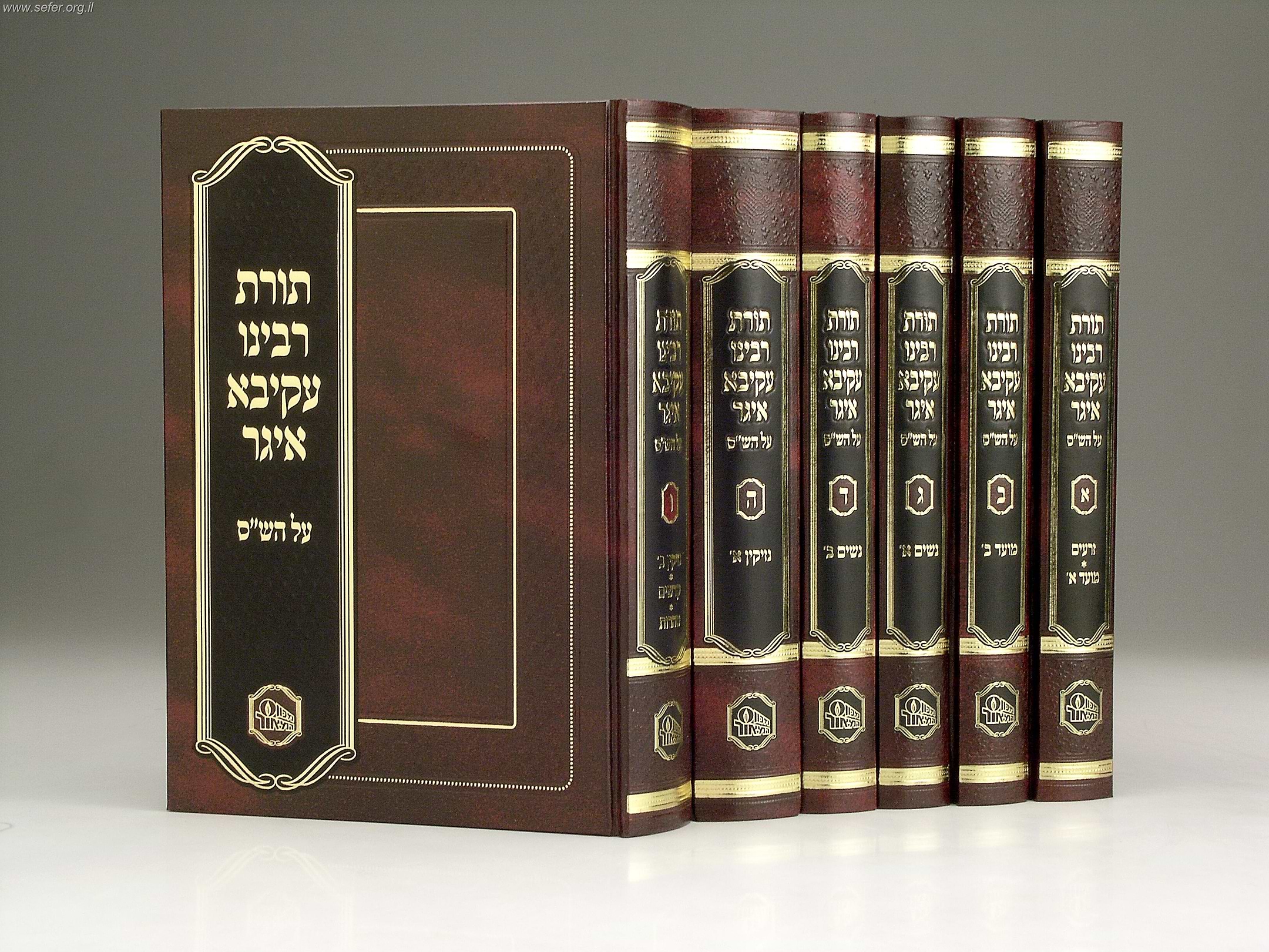 תורת רבי עקיבא איגר על הש"ס ו