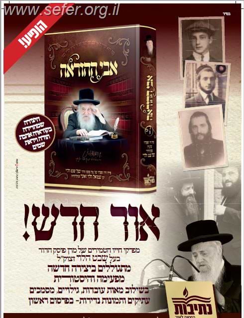 אבי ההוראה - פרקי חייו ומפעליו של מרן פוסק הדור בעל שבט הלוי רבי שמואל הלוי ואזנר זצוק