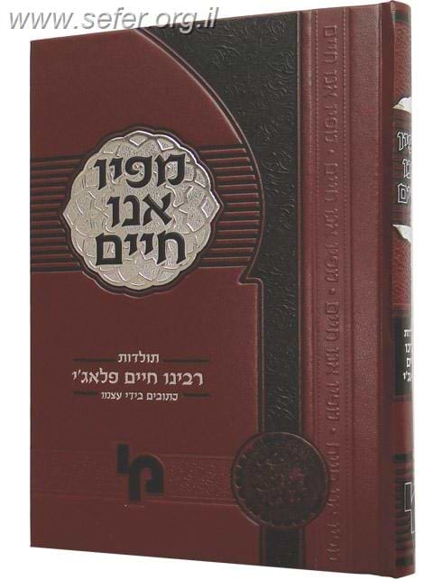 מפיו אנו חיים / רבי חיים פלאג'י זצ