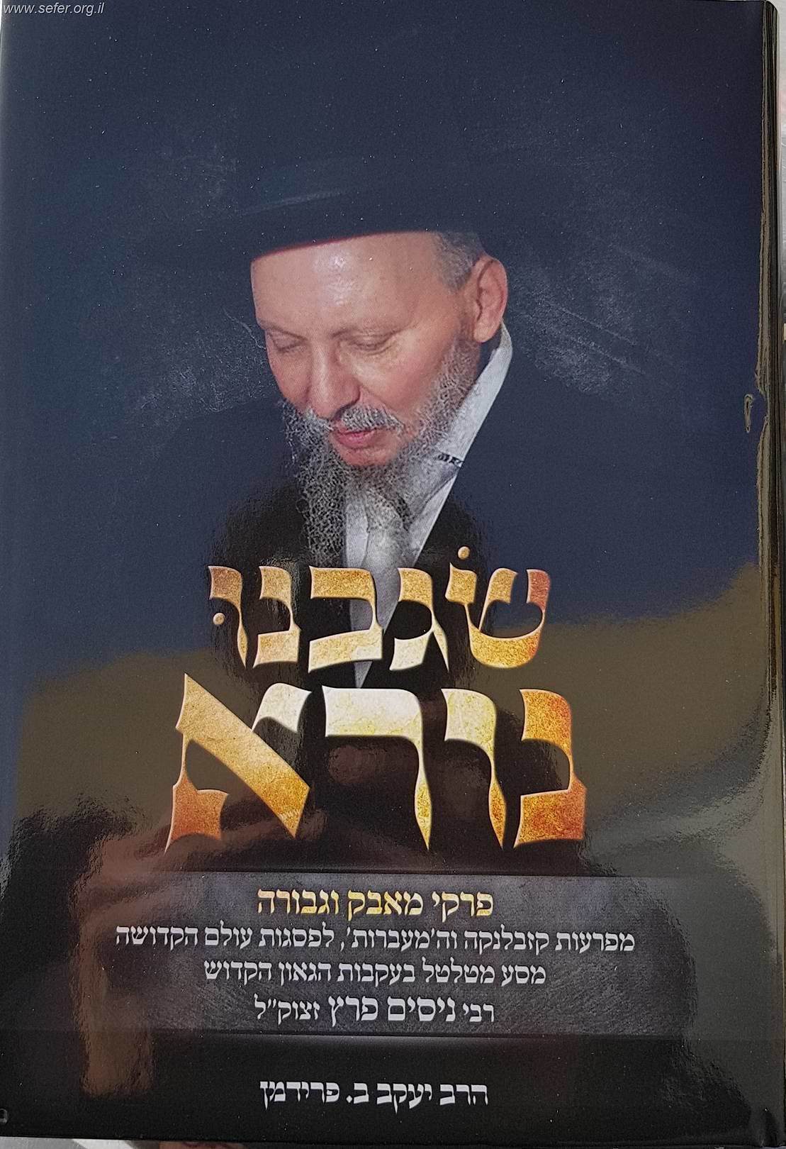 שגבנו נורא - פרקי מאבק וגבורה / על הרב ניסים פרץ זצוק"ל